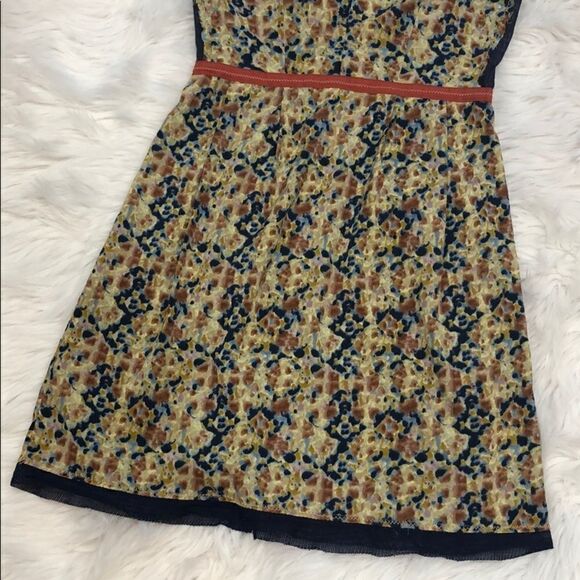 Urban Outfitters Staring at Stars Floral And Mesh Dress Sz 0 - Picture 5 of 14